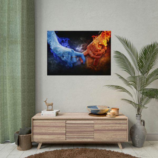 92408-38.jpg Ice Fire Romance Poster