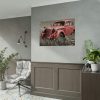 92408-4.jpg Car Vintage Red Rusty Poster