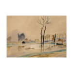 View of the River Marne Poster