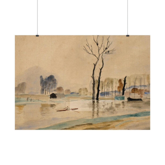View of the River Marne Poster - Image 2