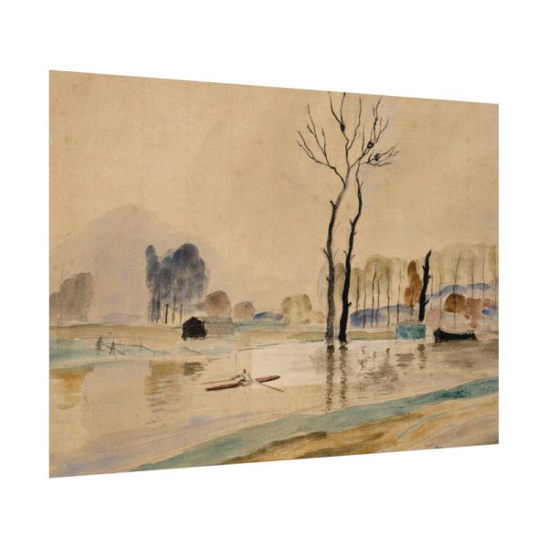 92408-427.jpg View of the River Marne Poster