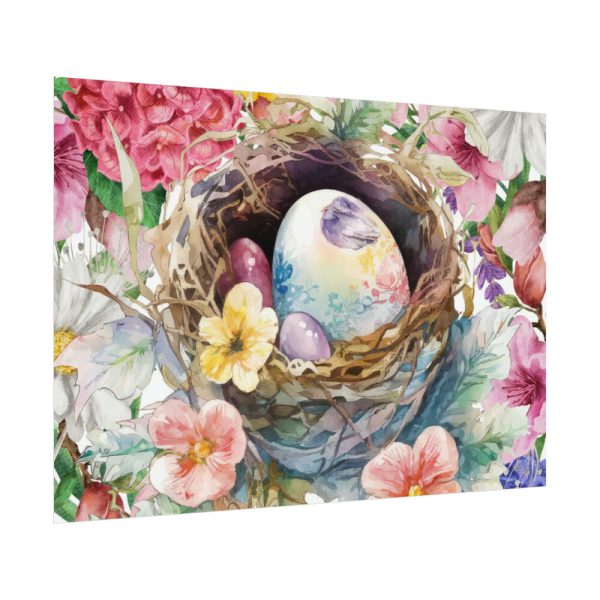 Easter Eggs In A Nest Poster