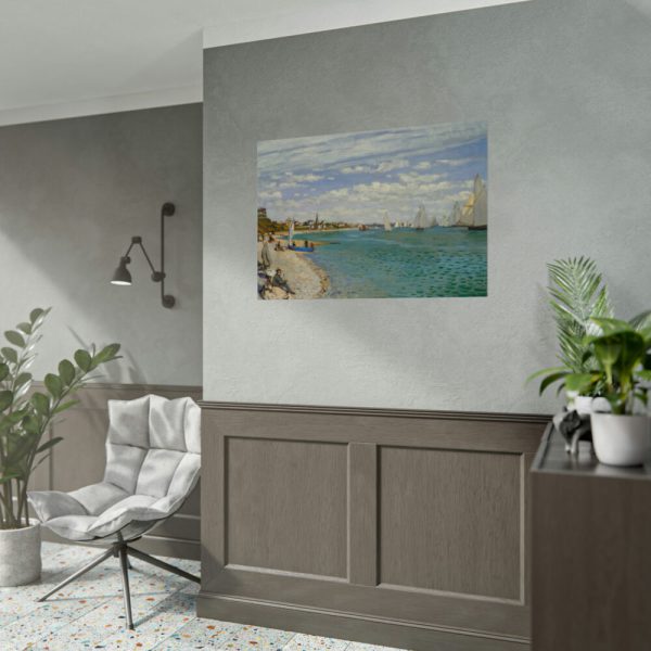 92408-529.jpg Regatta at Sainte-Adresse by Claude Monet Poster