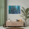 92408-548.jpg Parrot Feathers Texture Poster