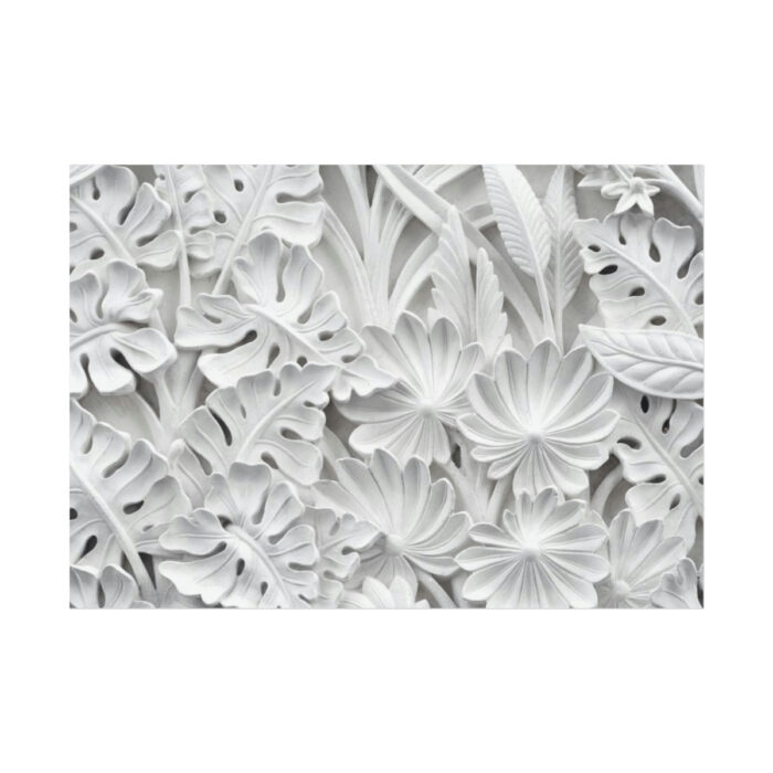 Carved Floral Ornament Texture Poster - Image 1