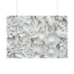 Carved Floral Ornament Texture Poster - Image 2