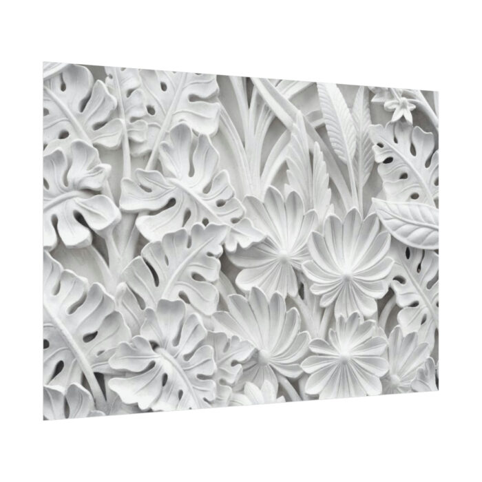 Carved Floral Ornament Texture Poster - Image 3