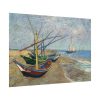 92408-567.jpg Vincent van Gogh's Fishing Boats on the Beach Poster