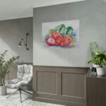 Strawberry, Watercolor, Drawing Poster - Image 5