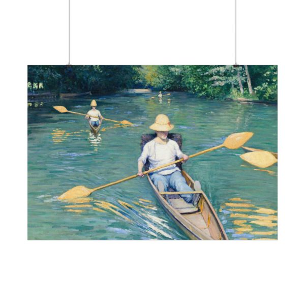 92408-576.jpg Skiffs by Gustave Caillebotte Poster