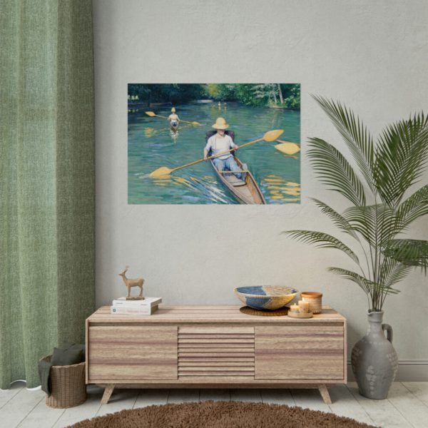 92408-578.jpg Skiffs by Gustave Caillebotte Poster