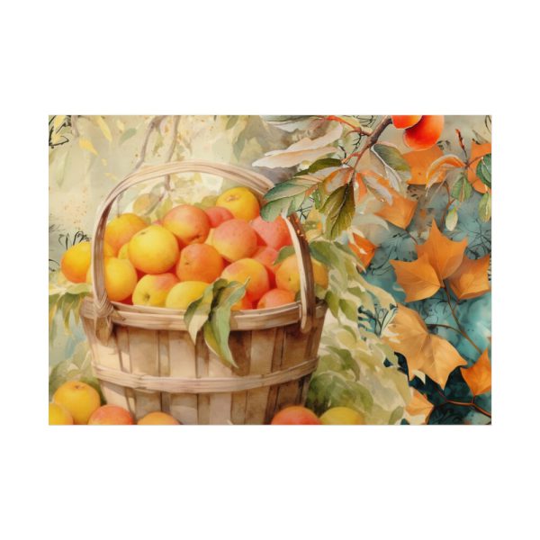 92408-580.jpg Peach Harvest Calendar Poster