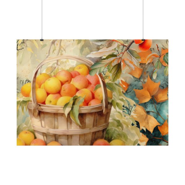 92408-581.jpg Peach Harvest Calendar Poster