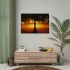 92408-613.jpg Sunrise Tree Silhouette Nature Poster