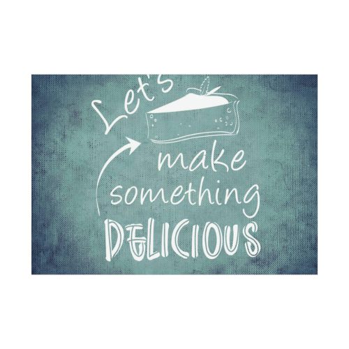 Let's Make Something Delicious Poster