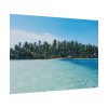 92408-677.jpg Boat Moored at an Island Poster