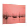 92408-697.jpg Pink Photo With Boats Poster