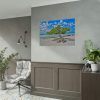 92408-729.jpg Water Texture of Beach Scenery Poster