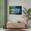 Exotic Tropical Island Poster