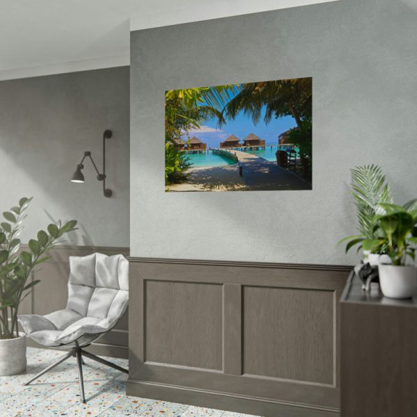 Exotic Tropical Island Poster