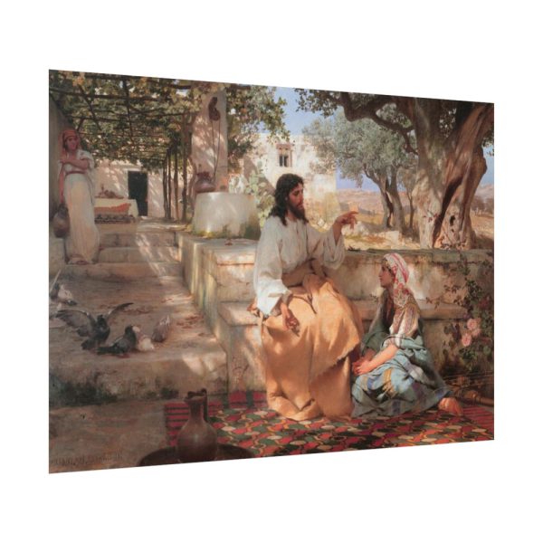 92408-757.jpg Semiradsky Christ Martha Maria Poster