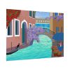 Channel Houses Italy Venice Poster