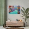 Channel Houses Italy Venice Poster