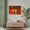 92408-798.jpg Sunset Girl Swing Silhouette Poster