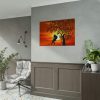 92408-799.jpg Sunset Girl Swing Silhouette Poster
