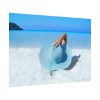 92408-822.jpg Woman On The Beach Poster