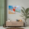 92408-828.jpg Woman Dance Beach Happy Poster