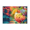 92408-845.jpg Tropical Drink Illustration Poster