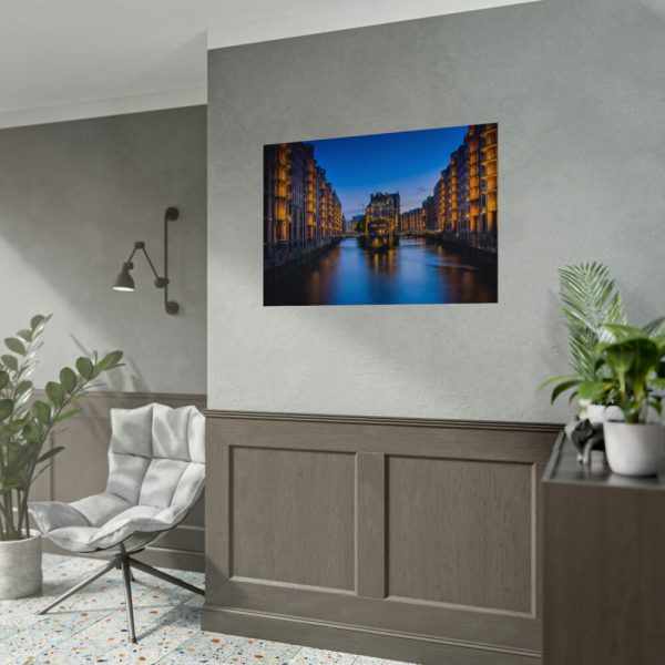 92408-859.jpg Canal Reflection Poster