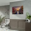 Sunset in Burano Poster