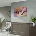 Magnificent Pink Pear Blossom Garden Poster - Image 5