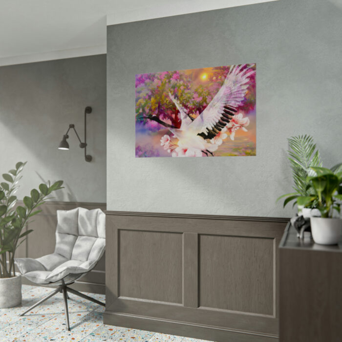 Magnificent Pink Pear Blossom Garden Poster - Image 5