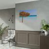 Parasol On The Beach Poster