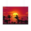 Orange Sky Poster