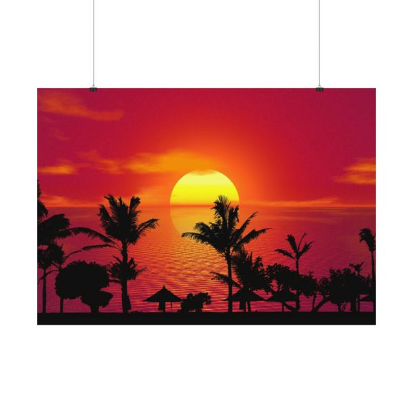 Orange Sky Poster
