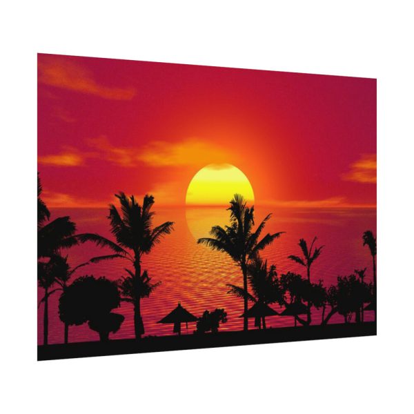 Orange Sky Poster