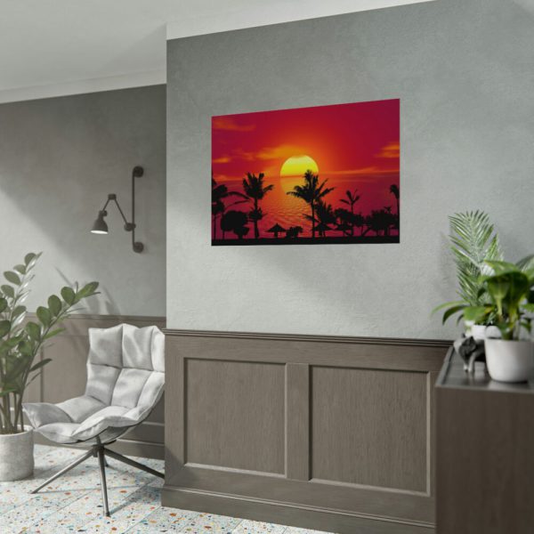 Orange Sky Poster