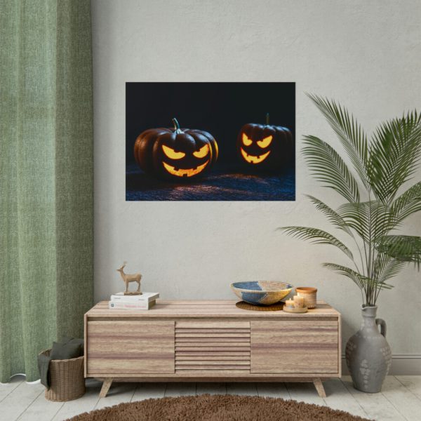 Halloween Pumpkin Decoration Poster