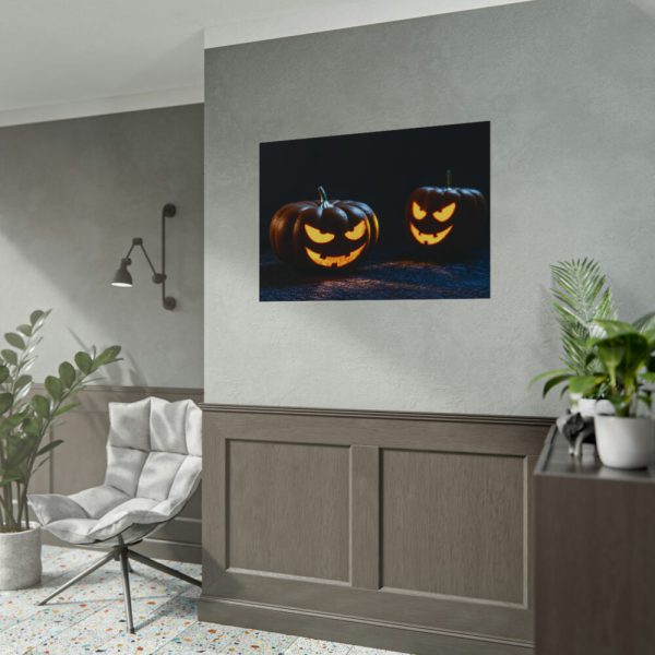 Halloween Pumpkin Decoration Poster