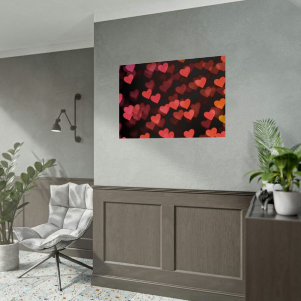 92409-104.jpg Heart Bokeh Poster