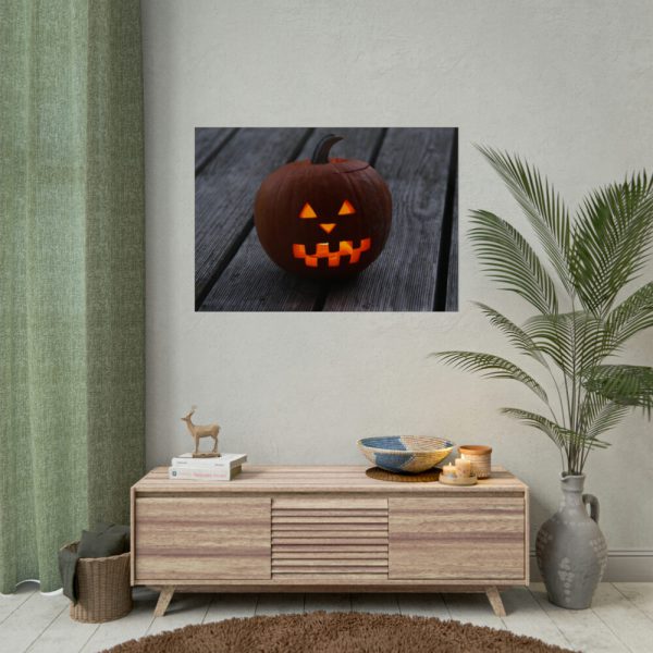 Carved Pumpkin Poster