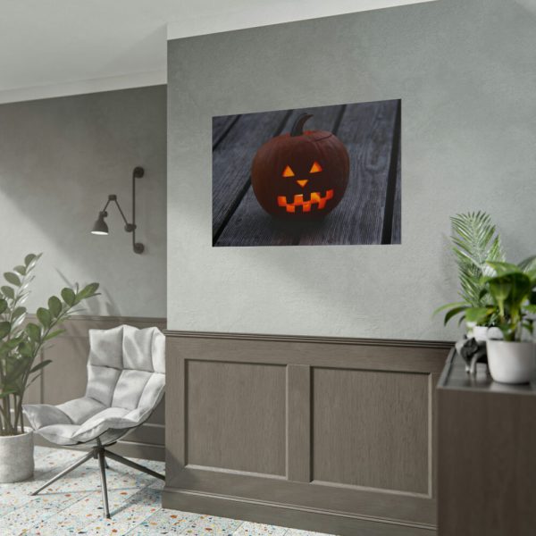 Carved Pumpkin Poster