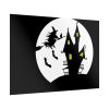 Witch Flying in Dark Poster