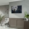 92409-169.jpg Cat and Full Moon Poster