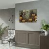 92409-174.jpg Halloween Pumpkins And Skeletons Poster