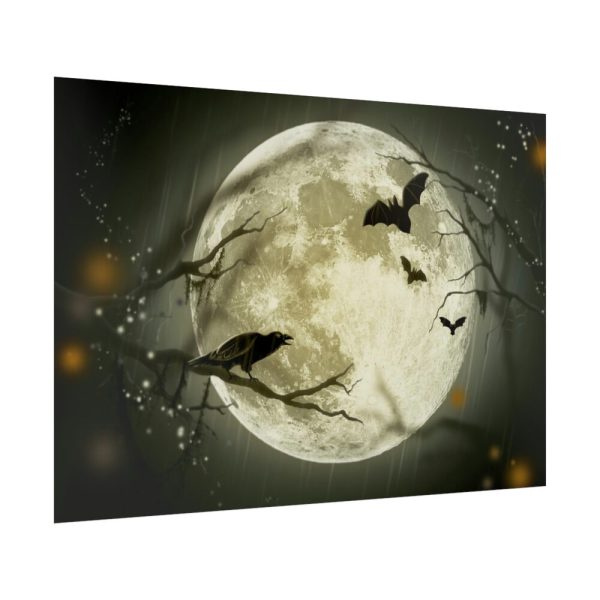 92409-177.jpg Full Moon on Halloween Poster